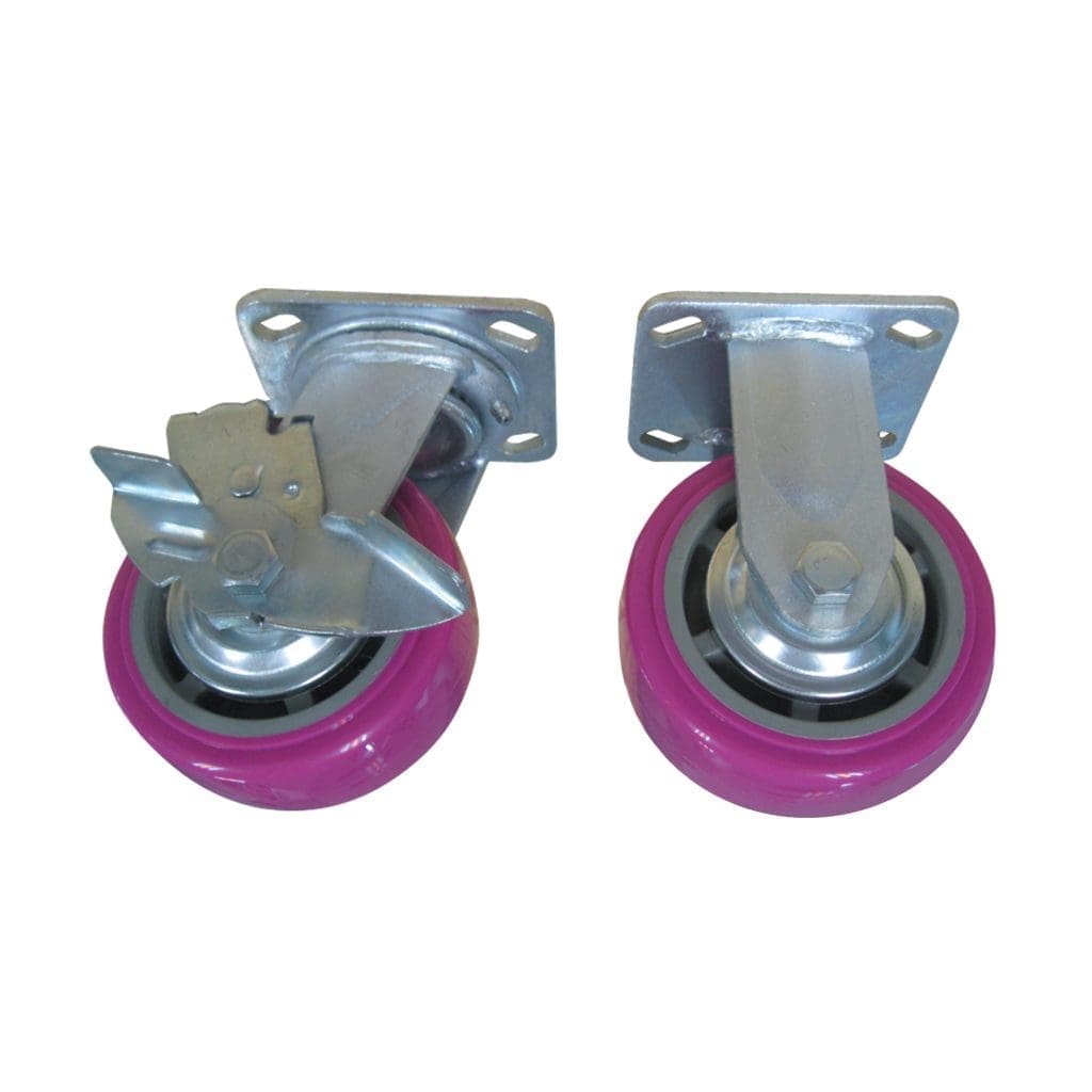 5-Inch Casters, Set Of 2 - THE ORIGINAL PINK BOX